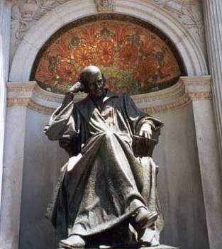 Die Hahnemann Statue in Washington, D.C., USA